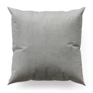 Poszewka szyta stalowa z miękkiej w dotyku tkaniny szenilowej