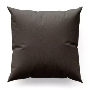 Poszewka szyta stalowo musztardowa z tkaniny o strukturze siatki z efektem melanżu