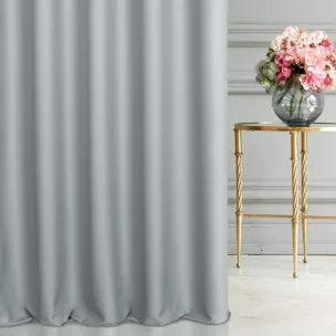 Tkanina zasłonowa dwustronna o ozdobnym splocie, z subtelnym połyskiem