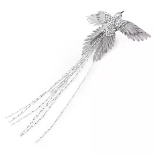 Ozdoba choinkowa PTAK z lśniącymi akcentami