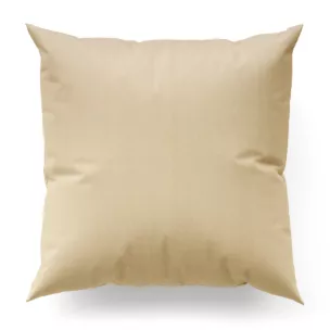 Poszewka na wymiar szampańska z tkaniny strukturalnej z delikatnym połyskiem