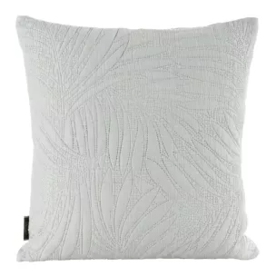 Poszewka na poduszkę 45x45 cm srebrna pikowana metodą hot press STONE Eurofirany Premium