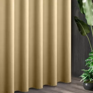 Tkanina zasłonowa ADORE gładka i miękka w dotyku o welurowej strukturze