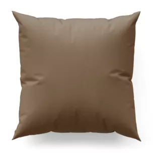 Poszewka szyta jasnobrązowa z tkaniny trudnopalnej, zaciemniającej, typu blackout