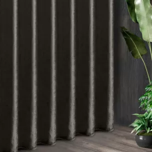 Tkanina zasłonowa SIBEL  miękki i delikatny welwet z delikatnym połyskiem