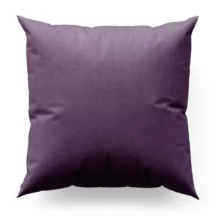 Poszewka szyta SAFARI fioletowa z miękkiej welwetowej tkaniny z połyskiem