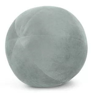 Poduszka dekoracyjna w formie kuli średnica 24 cm welwetowa szałwiowa GAJA