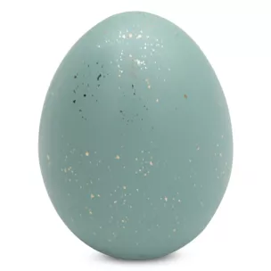 Figurka dekoracyjna JAJKO wielkanocne z lśniącymi drobinkami