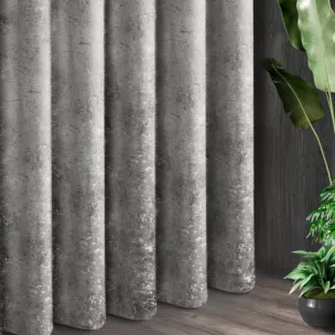 Tkanina zasłonowa miękki welwet z marmurowym złotym nadrukiem