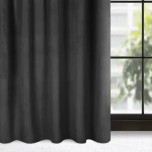 Zasłona MADLEN z gładkiego i miękkiego welwetu