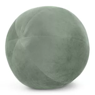 Poduszka dekoracyjna w formie kuli średnica 24 cm welwetowa jasnomiętowy GAJA