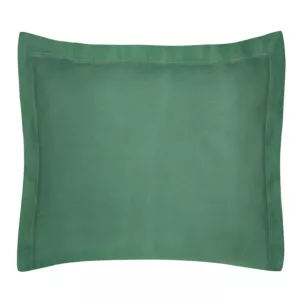 Poszewka na poduszkę 70x80 cm bawełniana butelkowa zieleń z satynowym połyskiem NOVA COLOUR