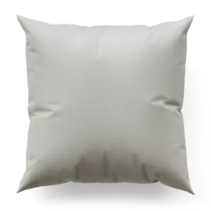 Poszewka szyta ciemnokremowa z gładkiego, matowego welwetu