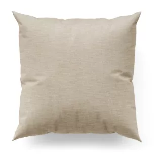 Poszewka szyta naturalna tkanina o naturalnym charakterze z efektem melanżu