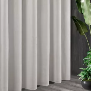 Tkanina zasłonowa, miękki i delikatny welwet z delikatnym połyskiem