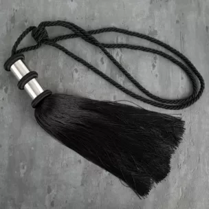 Dekoracyjny sznur do zasłon JOLIE upinacz z chwostem z metalowymi obrączkami