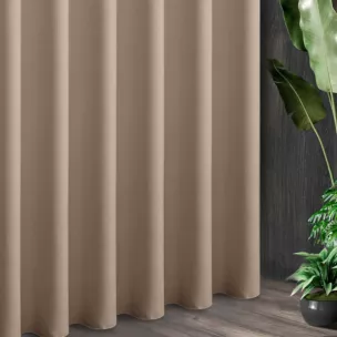 Tkanina zasłonowa ADORE gładka i miękka w dotyku o welurowej strukturze