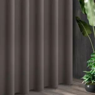 Tkanina zasłonowa ADORE gładka i miękka w dotyku o welurowej strukturze