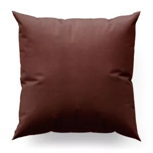 Poszewka szyta DORA - HIT wrzosowa z miękkiej tkaniny o welurowej strukturze