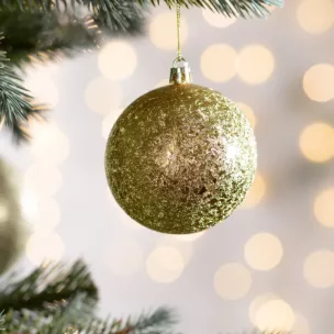 Bombka choinkowa z efektem zmrożenia