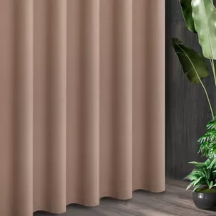 Tkanina zasłonowa ADORE gładka i miękka w dotyku o welurowej strukturze