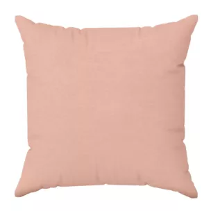 Poszewka szyta DORA - HIT pudrowa z miękkiej tkaniny o welurowej strukturze