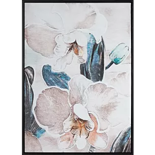 Obraz orchid flower nadruk delikatnych storczyków na płótnie obraz oprawiony w ramę
