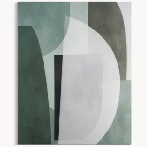 Obraz abstrakcja beżowo, oliwkowy ręcznie malowany na płótnie 80x100 cm