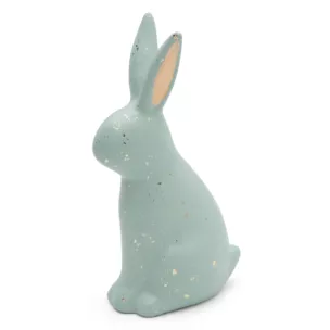 Figurka wielkanocna ZAJĄCZEK z lśniącymi drobinkami