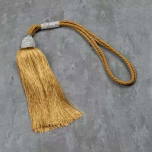 Dekoracyjny sznur do zasłon KATE upinacz z ozdobnym chwostem