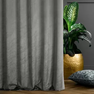 Tkanina zasłonowa, miękka, welwetowa z marmurowym wzorem