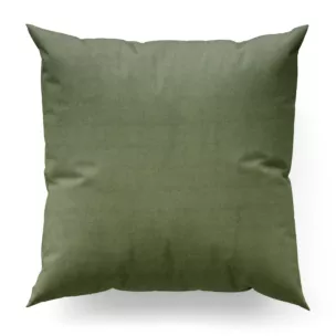 Poszewka szyta DORA - HIT szałwiowa z miękkiej tkaniny o welurowej strukturze