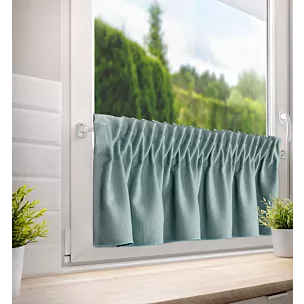 Zazdrostka miętowa z tkaniny o płóciennym splocie 140x30 cm taśma LENA