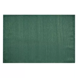 Komplet 4 szt. serwetek zielonych 30x40 cm przetykane błyszczącą nicią - GLAMO