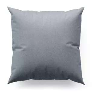 Poszewka szyta błękitna ze strukturalnej tkaniny typu blackout, zaciemniająca w 100%