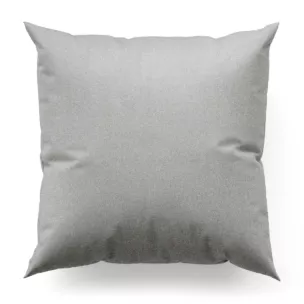 Poszewka szyta stalowa ze strukturalnej tkaniny typu blackout, zaciemniająca w 100%