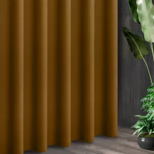 Tkanina zasłonowa ADORE gładka i miękka w dotyku o welurowej strukturze