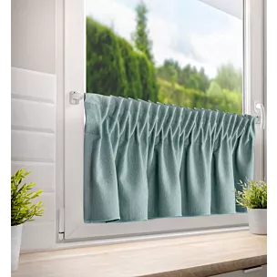 Zazdrostka miętowa z tkaniny o płóciennym splocie 140x45 cm taśma LENA