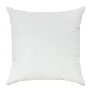 Poszewka szyta naturalna z tkaniny w stylu eko o naturalnym splocie