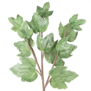 Gałązka dekoracyjna z liśćmi - kwiat sztuczny dekoracyjny z pianki foamirian