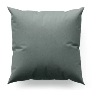 Poszewka szyta miętowa ze strukturalnej tkaniny typu blackout, zaciemniająca w 100%