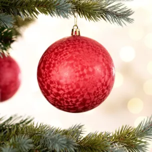 Bombka choinkowa z efektem zmrożenia