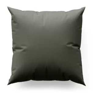 Poszewka szyta stalowa z gładkiej zaciemniającej tkaniny typu dimout