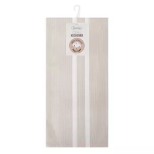 Ściereczka kuchenna 50x70 cm bawełniana kolor beżowy 200 g/m2 OLIVIA