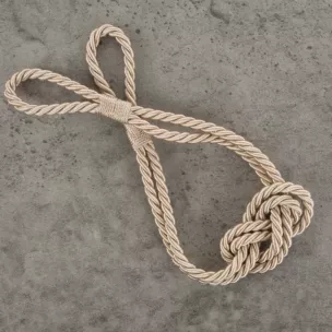 Dekoracyjny sznur do zasłon MOLLY zdobiony węzłem marynarskim