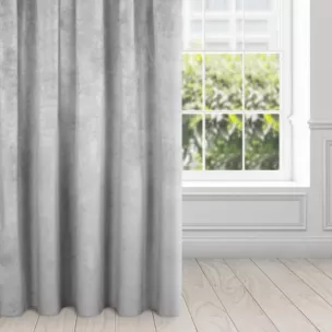 Zasłona stalowa z ekskluzywnego aksamitnego welwetu 290 g/m2 140x300 cm taśma - VILLA