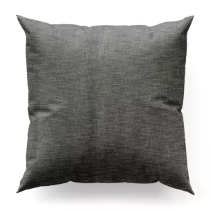Poszewka szyta stalowa tkanina o naturalnym charakterze z efektem melanżu