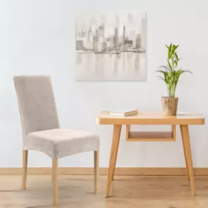 DESIGN 91 Pokrowiec na krzesło welwetowy nie wchłaniający wilgoci