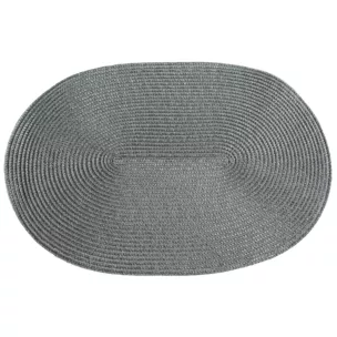 Podkładka owalna na stół stalowa 30 x 45 cm JUDY 2 pleciona