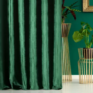 Tkanina zasłonowa gruba, welwetowa z połyskiem  z kolekcji Pierre Cardin